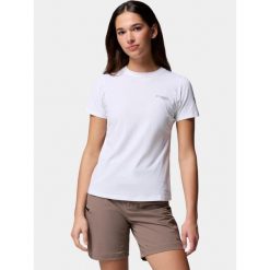 T-shirt Damski Columbia Diamond Peak Pro. Białe t-shirty damskie Columbia, bez wzorów, sportowe, bez kołnierzyka, bez ramiączek. Za 269.00 zł.