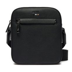 Saszetka BOSS. Czarne saszetki i nerki męskie Boss, bez wzorów. Za 429.99 zł.