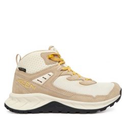 Trekkingi Keen. Brązowe obuwie trekkingowe damskie Keen, bez zapięcia. Za 539.99 zł.
