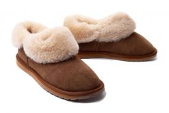 EMU AUSTRALIA Platinum Mintaro WP11850 Chestnut/Chataigne, botki damskie. Brązowe botki damskie Emu Australia, na zimę, bez wzorów, ze skóry, bez obcasa, bez zapięcia. Za 529.90 zł.