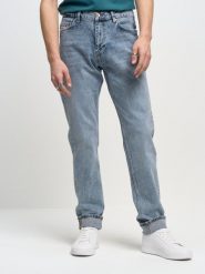 Jeansy męskie niebieskie Harper 211. Niebieskie jeansy męskie BIG STAR, z bawełny, retro. W wyprzedaży za 279.99 zł.