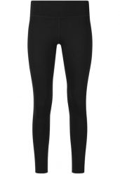 Damskie legginsy Athlecia Bloom. Czarne legginsy damskie Athlecia, bez wzorów, z elastanu. Za 169.50 zł.