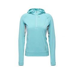 Bluza damska z kapturem Black Diamond Alpenglow Pro. Niebieskie bluzy damskie Black Diamond, bez wzorów, sportowe, bez ramiączek, z kapturem. Za 475.60 zł.