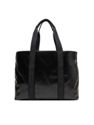 Calvin Klein Torebka Ultralight Water Repellent Tote LV04F3211G Czarny. Czarne shopperki damskie Calvin Klein, bez wzorów, z materiału, bez dodatków. Za 389.99 zł.