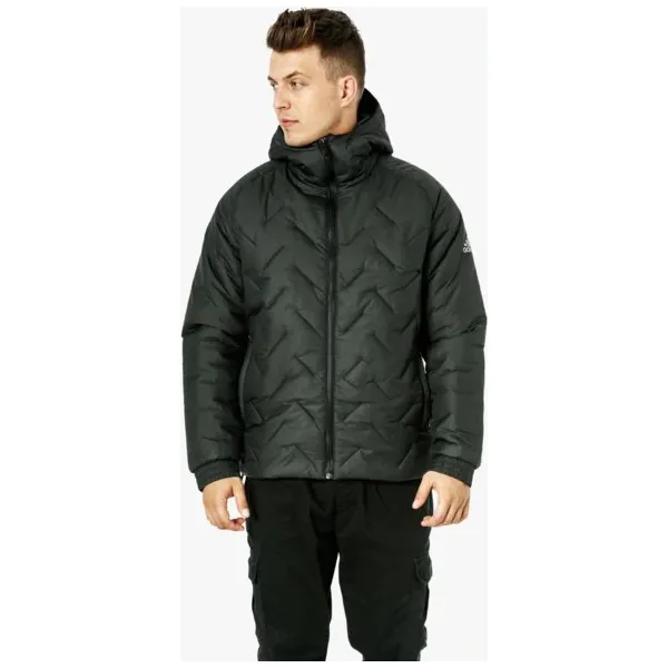 Adidas Kurtka Bts , czarny, rozmiar M. Czarne kurtki męskie Adidas, na zimę, m, bez wzorów, z materiału, klasyczne, bez kaptura. W wyprzedaży za 279.99 zł.