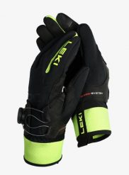 Rękawiczki Leki PRC Boa Shark. Czarne rękawiczki męskie LEKI, bez wzorów, z elastanu. Za 419.99 zł.