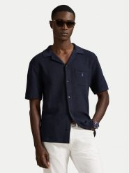 Polo Ralph Lauren Koszula 710P04442001 Granatowy Regular Fit. Niebieskie koszule męskie Polo Ralph Lauren, l, bez wzorów, z bawełny, bez kołnierzyka, bez ramiączek. Za 989.99 zł.
