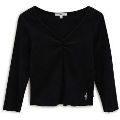 Bluza Vans Ainara Crop, Kobiety. Czarne bluzy damskie Vans, xl, bez wzorów, z bawełny, bez ramiączek, bez kaptura. Za 290.00 zł.