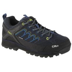 Buty trekkingowe męskie CMP Moon Low. Niebieskie trekkingi męskie CMP, z materiału, bez zapięcia. Za 429.99 zł.