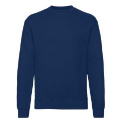 Męska Klasyczna Bluza Wkładana Przez Głowę. Czarne bluzy męskie fruit of the loom, m, bez wzorów, klasyczne, bez ramiączek, bez kaptura. Za 74.99 zł.