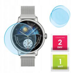 Alogy 2PAK Szkło Hartowane Uniwersalne Na Smartwatch fi 36mm Szkiełko Ochronne 9H. Brązowe zegarki smartwatch Alogy, bez wzorów. Za 21.99 zł.