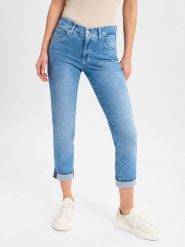 Angels Dżinsy - Darleen Crop Kobiety Bawełna niebieski, 36-30. Niebieskie jeansy damskie Angels, bez wzorów, z bawełny. Za 329.95 zł.
