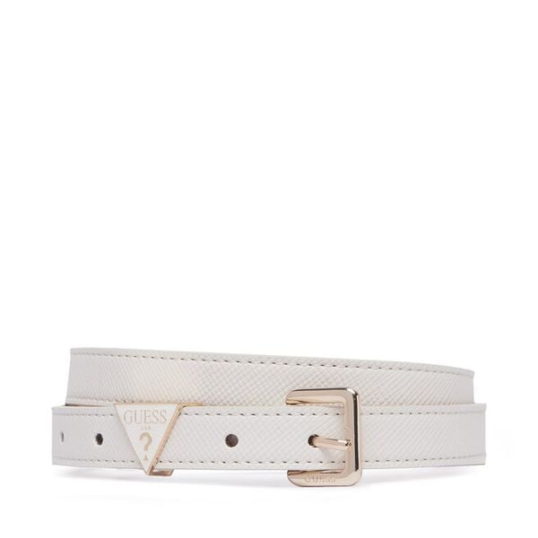 Pasek Guess. Białe paski damskie Guess, z aplikacjami. Za 194.99 zł.