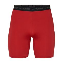 Spodenki termoaktywne piłkarskie dla dorosłych Hummel First Performance Tight. Czerwone bielizna sportowa damska Hummel, m, bez wzorów. Za 107.00 zł.