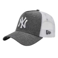 Czapka Z Daszkiem Unisex Dla Dorosłych Jersey Ess 9Forty New York Yankees. Szare czapki damskie New Era, bez wzorów, z jersey, sportowe. Za 186.99 zł.