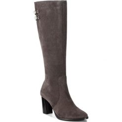 Kozaki SERGIO BARDI - Bulciago FW127361418DP 809. Szare kozaki damskie Sergio Bardi, bez wzorów, ze skóry, bez obcasa, na obcasie, bez zapięcia. W wyprzedaży za 239.00 zł.