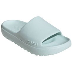 Klapki adidas Adilette Lumia JQ7461 niebieskie. Niebieskie klapki męskie bez wzorów, z gumy, bez zapięcia. Za 240.63 zł.