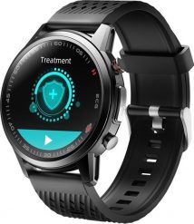Smartwatch Kumi KU3 Pro Czarny (KU-KU3P/BK). Czarne zegarki smartwatch Kumi, bez wzorów. Za 439.00 zł.