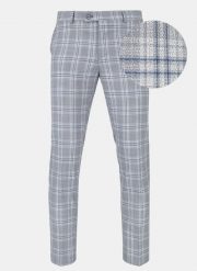 PAKO LORENTE – Spodnie męskie garniturowe HERMOSILLO P20SF-6G-021-S. Szare eleganckie spodnie męskie Pako Lorente, m, bez wzorów, z tkaniny, eleganckie. Za 89.99 zł.