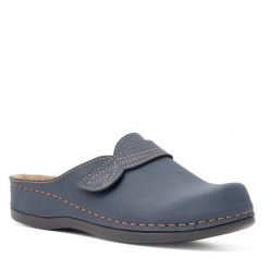 Klapki Inblu. Niebieskie klapki damskie Inblu, bez wzorów, bez obcasa, bez zapięcia. Za 139.99 zł.