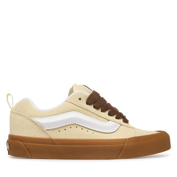 Tenisówki Vans. Żółte trampki i tenisówki damskie Vans, bez wzorów, bez zapięcia. Za 263.99 zł.