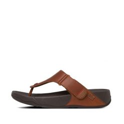 Sandały FitFlop Trakk II. Brązowe sandały męskie FIT FLOP, bez wzorów, klasyczne, bez zapięcia. Za 524.50 zł.