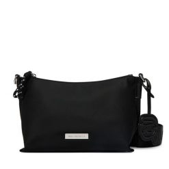 Torebka KARL LAGERFELD. Czarne listonoszki damskie KARL LAGERFELD, bez wzorów, bez dodatków. Za 779.99 zł.