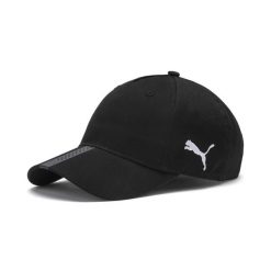 Czapka Puma Liga, Dla obu płci. Czarne czapki damskie Puma, bez wzorów, z bawełny. Za 57.99 zł.