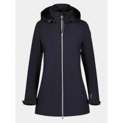 Kurtka softshell damska Luhta Erkkola. Niebieskie kurtki sportowe damskie Luhta, l, bez wzorów, z softshellu, bez ramiączek, bez kaptura, trekkingowe. Za 599.00 zł.