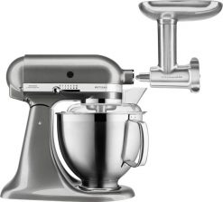 Mikser Artisan 185 popielaty z maszynką do mielenia. Szare miksery KITCHENAID. Za 4,898.00 zł.