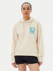 Billabong Bluza More Rides EBJSF00179 Beżowy Regular Fit. Brązowe bluzy damskie Billabong, s, bez wzorów, z bawełny, bez ramiączek, bez kaptura. Za 129.99 zł.
