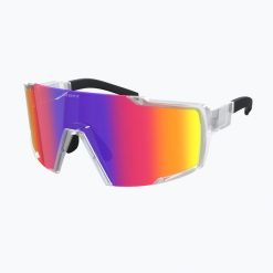 Okulary przeciwsłoneczne SCOTT Shield translucent/teal. Brązowe okulary przeciwsłoneczne damskie Scott. Za 299.99 zł.
