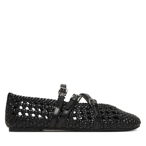 Baleriny MICHAEL Michael Kors. Czarne balerinki damskie MICHAEL Michael Kors, bez wzorów, bez obcasa, bez zapięcia. Za 537.99 zł.