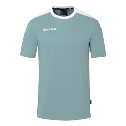 Koszulka Kempa Emotion 27. Białe bluzki damskie Kempa, bez wzorów, eleganckie, bez kołnierzyka, bez ramiączek. Za 174.50 zł.