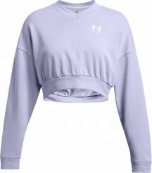 Under Armour Bluza damska UNDER ARMOUR Rival Terry Oversized Crop Crew S. Bluzy damskie Under Armour, s, bez wzorów, bez ramiączek, bez kaptura. Za 199.00 zł.