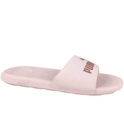 Klapki damskie Puma Cool Cat 2.0. Czerwone klapki damskie Puma, bez wzorów, z gumy, sportowe, bez obcasa, bez zapięcia. Za 216.00 zł.
