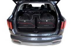 Torby Do Bagażnika Kia Sorento Hev 2020+ 5Szt Kjust. Czarne torby podróżne damskie KJUST, bez wzorów, z kauczuku. Za 1,593.00 zł.