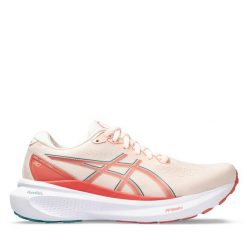Buty do biegania Asics. Niebieskie obuwie sportowe damskie Asics, bez wzorów, bez zapięcia, do biegania. Za 239.99 zł.