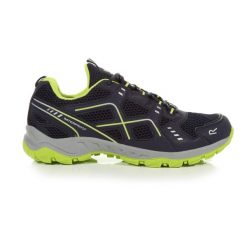 Buty trekkingowe męskie Vendeavour Regatta. Czarne buty zimowe męskie Regatta, bez wzorów, bez obcasa, bez zapięcia. W wyprzedaży za 189.99 zł.