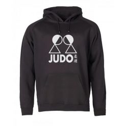 Bluza damska z kapturem Danrho. Czarne bluzy damskie DANRHO, l, bez wzorów, z bawełny, sportowe, bez ramiączek, z kapturem. Za 245.50 zł.