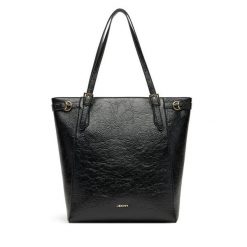 Torebka JENNY. Czarne shopperki damskie Jenny, bez wzorów, bez dodatków. Za 159.99 zł.