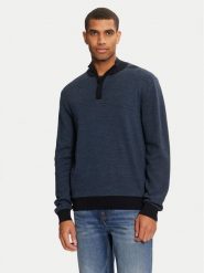 Pierre Cardin Sweter C5 51052/000/5069 Granatowy Regular Fit. Niebieskie swetry męskie Pierre Cardin, m, bez wzorów, z bawełny, bez kołnierzyka, bez ramiączek. Za 309.99 zł.