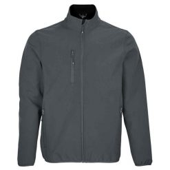 Męska Kurtka Soft Shell Falcon. Brązowe kurtki męskie SOL'S, m, bez wzorów, sportowe, bez kaptura. Za 260.99 zł.