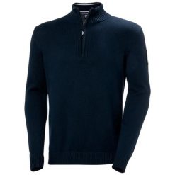 Sweter 1/2 zip Helly Hansen The Ocean Race. Niebieskie swetry nierozpinane damskie Helly Hansen, l, bez wzorów, z bawełny, bez kołnierzyka, bez ramiączek. Za 483.00 zł.