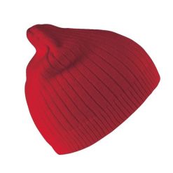 Zimowa Czapka Zimowa Z Dzianiny Unisex Z Podwójną Dzianiną. Czerwone czapki damskie RESULT, na zimę, bez wzorów, z dzianiny. Za 45.99 zł.