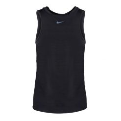 Tank top treningowy damski Nike One Classic Dri-Fit. Białe koszulki sportowe damskie Nike, bez wzorów, bez ramiączek, dri-fit (nike). Za 119.99 zł.
