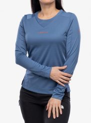 Bluza turystyczna damska La Sportiva Ibaia Pullover. Brązowe bluzy damskie La Sportiva, s, bez wzorów, z materiału, bez ramiączek, bez kaptura. Za 336.00 zł.