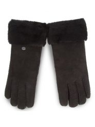 EMU Australia Rękawiczki Damskie Apollo Bay Gloves M/L Czarny. Czarne rękawiczki damskie Emu Australia, bez wzorów, ze skóry. Za 514.99 zł.