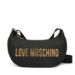 Torebka LOVE MOSCHINO. Czarne listonoszki damskie Love Moschino, bez wzorów, bez dodatków. Za 623.99 zł.