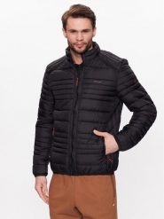 Volcano Kurtka przejściowa Bartley M06190-S23 Czarny Regular Fit. Czarne kurtki męskie Volcano, m, bez wzorów, z syntetyku, bez kaptura. Za 169.99 zł.